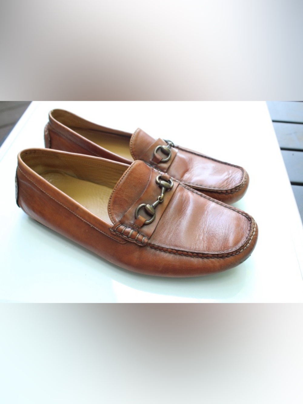 Cole Haan men’s horse bit loafers